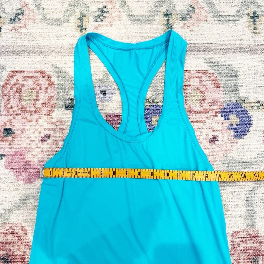 Alo Yoga Womens Racerback Tank Top Size Small Blue Athletic Gym Workout Yoga